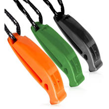Customized outdoor Diving Emergency plastic whistle,  marine survival rescue sports safety  Whistle~